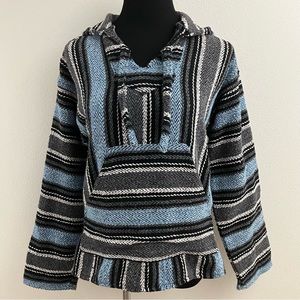 🔴 Earth Ragz | Del Mex Baja Hippie Hoodie